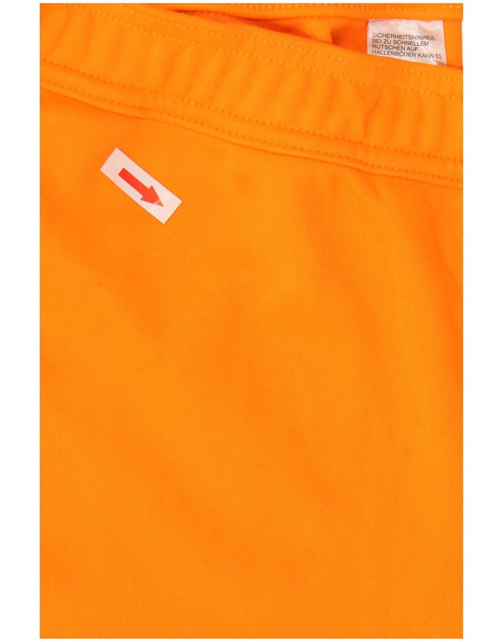 ADIDAS Herren Climalite Trainingshose XL Orange Colourblock Polyester