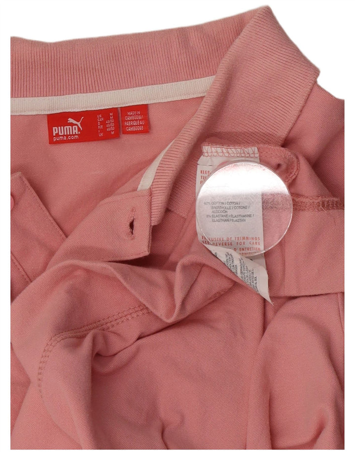 Puma Herren Poloshirt Mittelrosa Baumwolle