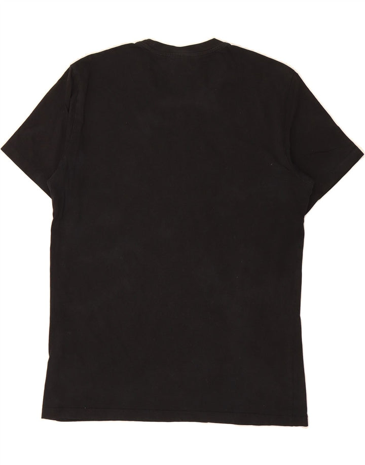 CHAMPION Mens Graphic T-Shirt Top Medium Black Cotton Vintage Champion and Second-Hand Champion from Messina Hembry 