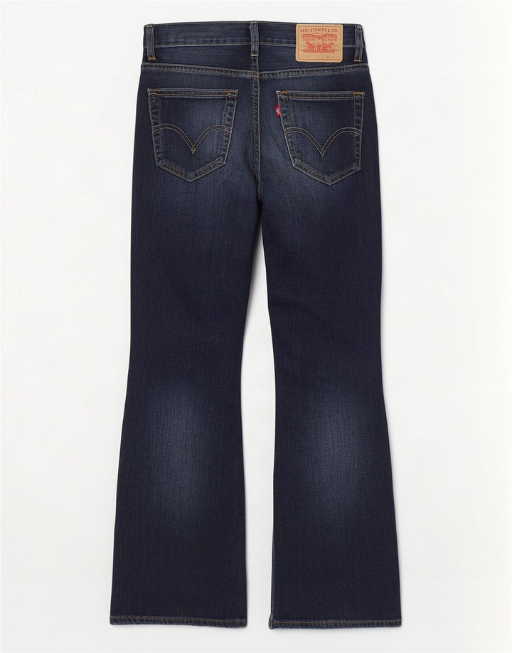 Levi's Herren 765 Flared Jeans W32 L30 Marineblaue Baumwolle