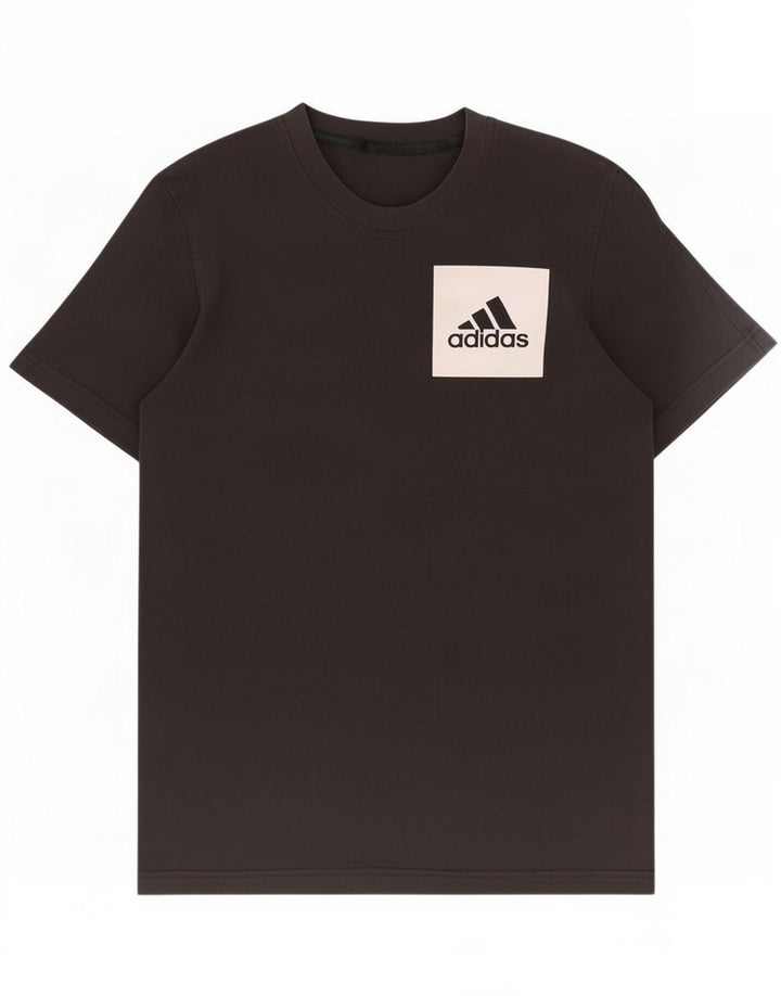 Adidas Herren T-Shirt Top Small Schwarz Colourblock