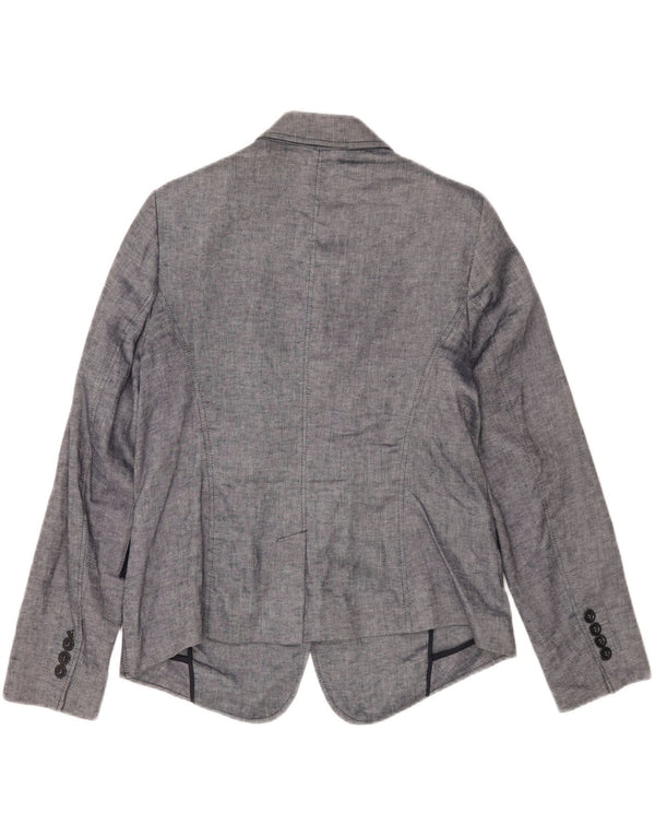 Marks & Spencer Damen Autograph Blazer Jacke UK 14 Large Marineblau