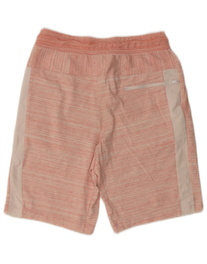 Nike Herren-Sportshorts, klein, rosa, gestreift, Baumwolle