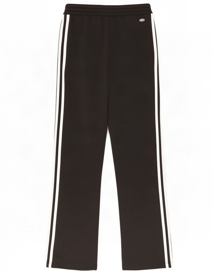 Adidas Damen Trainingshose UK 8 Small Schwarz Polyester
