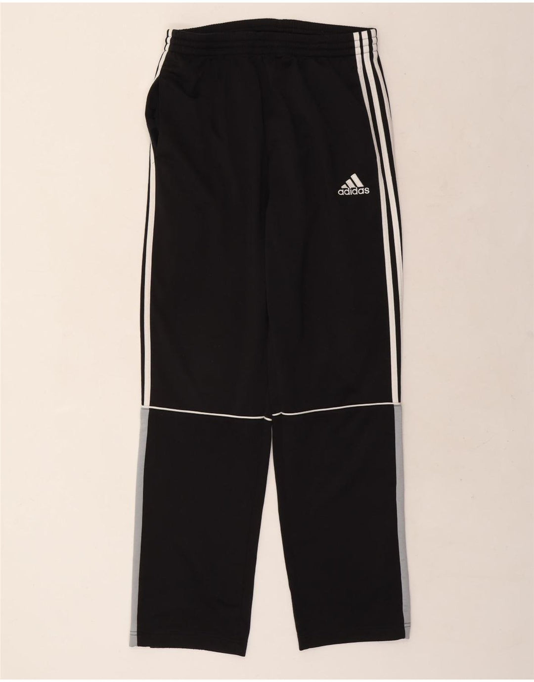 ADIDAS Herren-Trainingshose, Mittelschwarz, Farbblock-Polyester