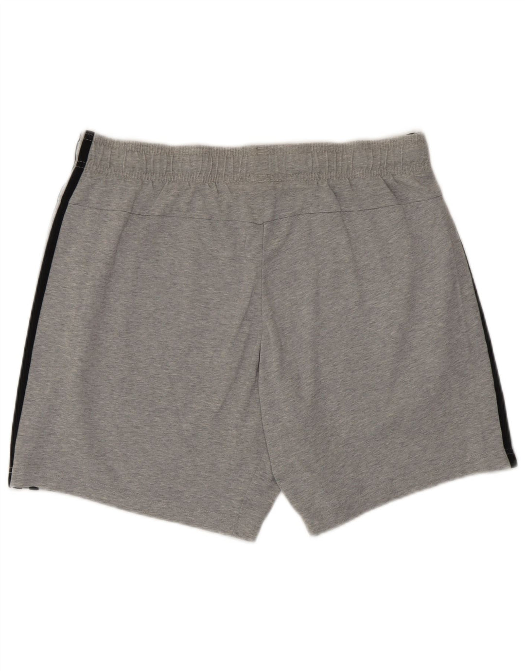 Adidas Herren Sportshorts mittelgraue Baumwolle