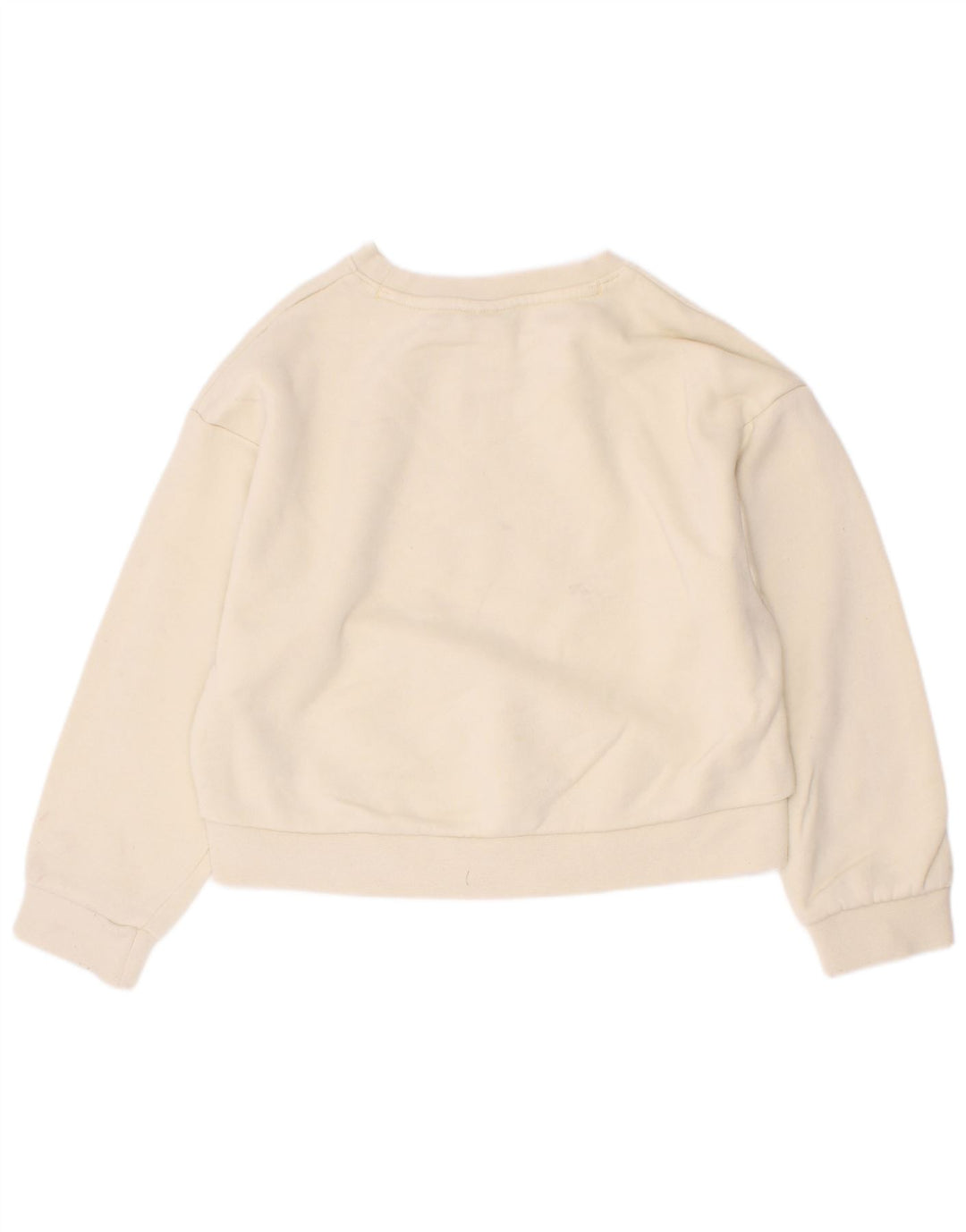 Nike Mädchen-Sweatshirt mit Grafik, 5–6 Jahre, mittelbeige Baumwolle