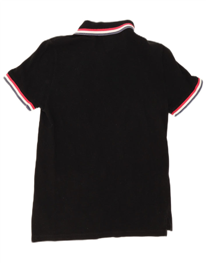 Lacoste Herren-Poloshirt, Größe 3, klein, schwarze Baumwolle