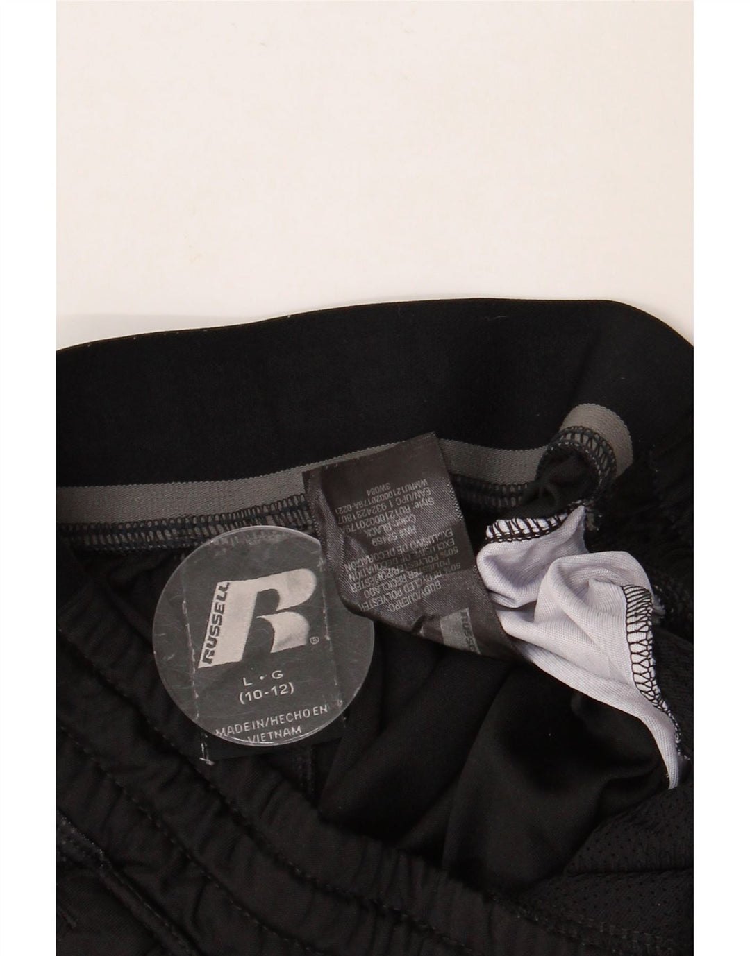 RUSSELL ATHLETIC Sportshorts für Jungen, 10–11 Jahre, Größe L, Schwarz, Polyester