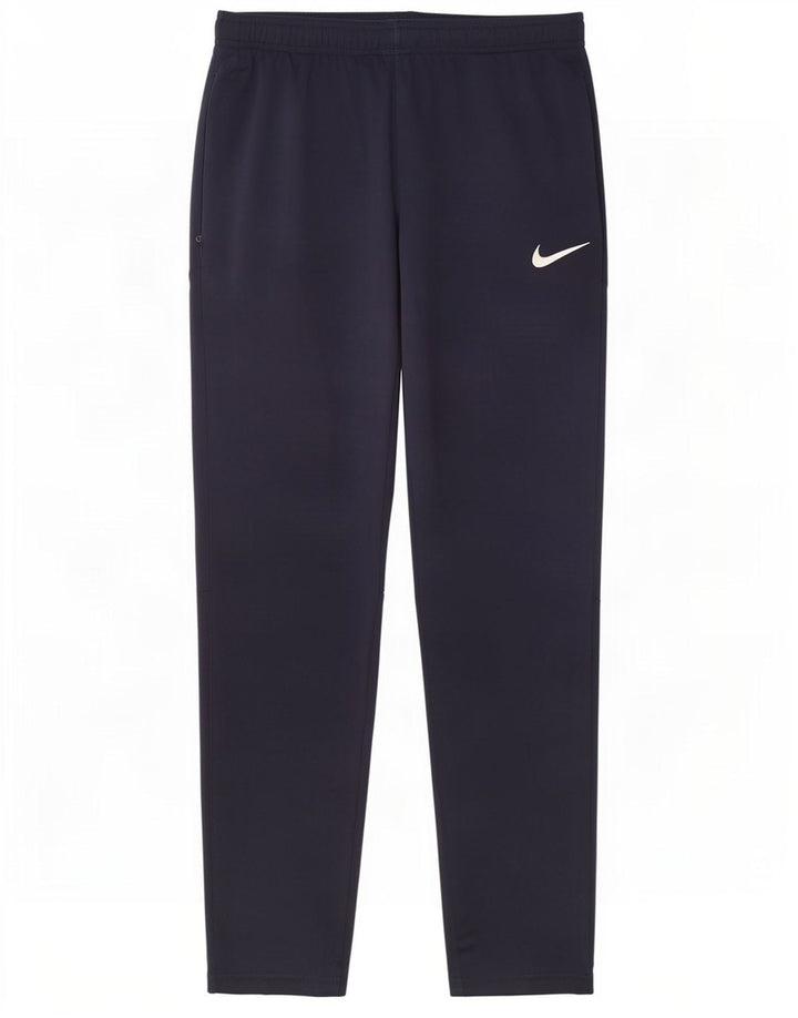 Nike Herren Dri Fit Trainingshose, groß, marineblaues Polyester