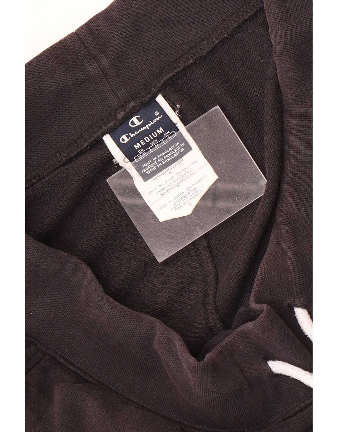 Champion Herren-Sportshorts aus mittelschwerer schwarzer Baumwolle
