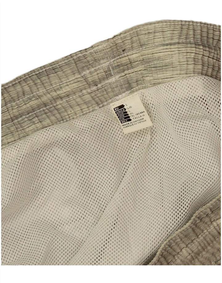 O'Neill Herren-Badeshorts, groß, grau gestreift, Polyester