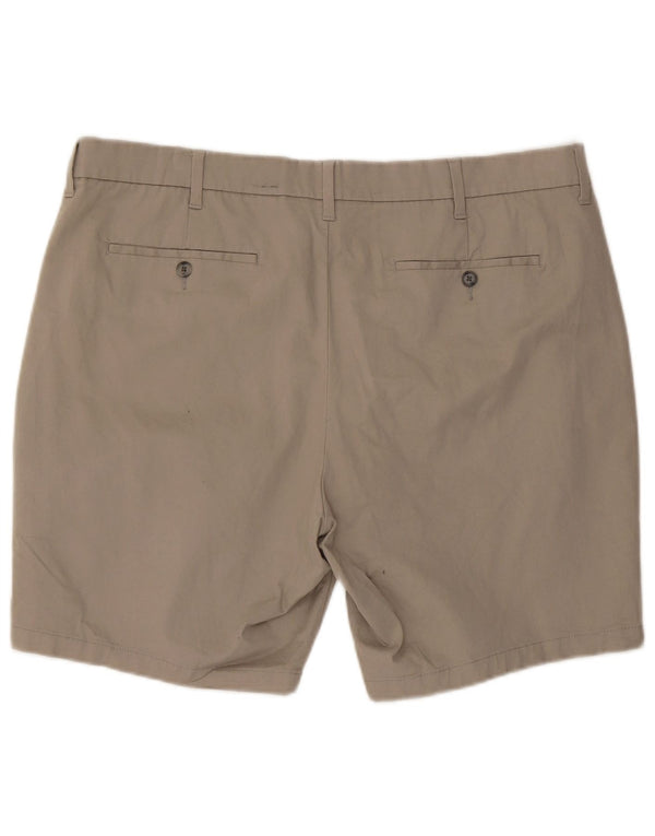 Marks & Spencer Herren-Chinoshorts mit normaler Passform, 2XL, W42, Beige, Baumwolle