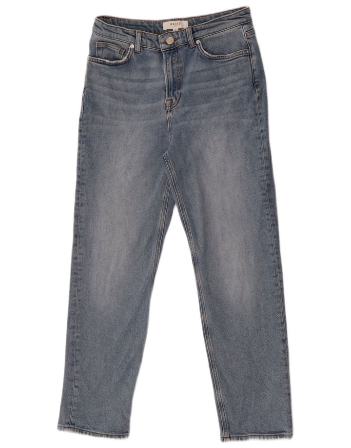 Reiss Damen Slim Jeans W28 L27 Blaue Baumwolle