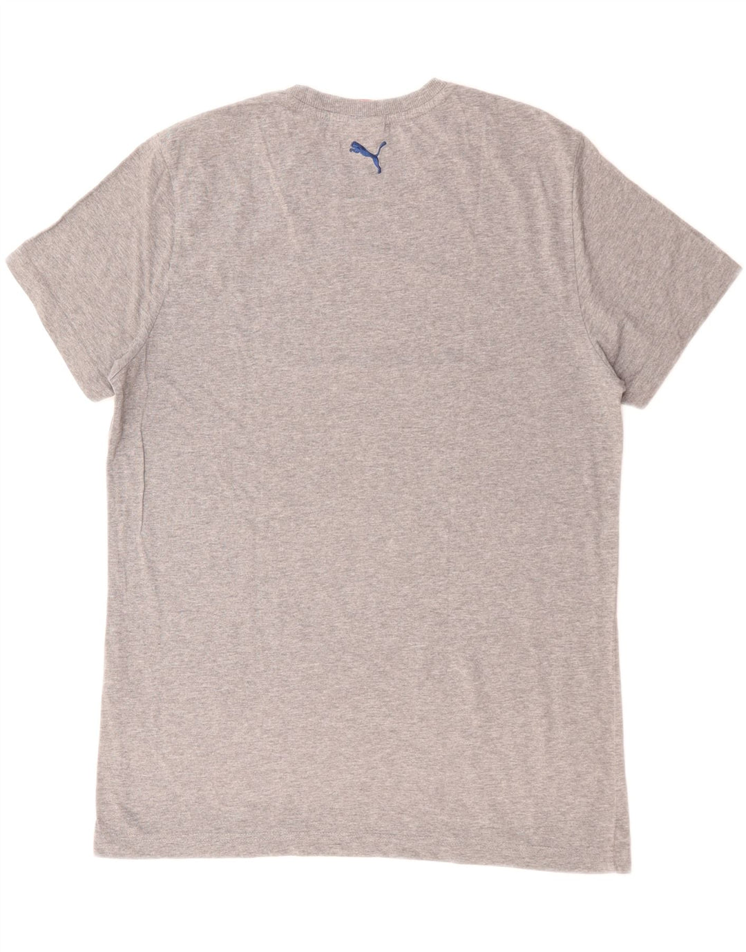 Puma Herren-T-Shirt mit Grafik, groß, aus grauer Baumwolle