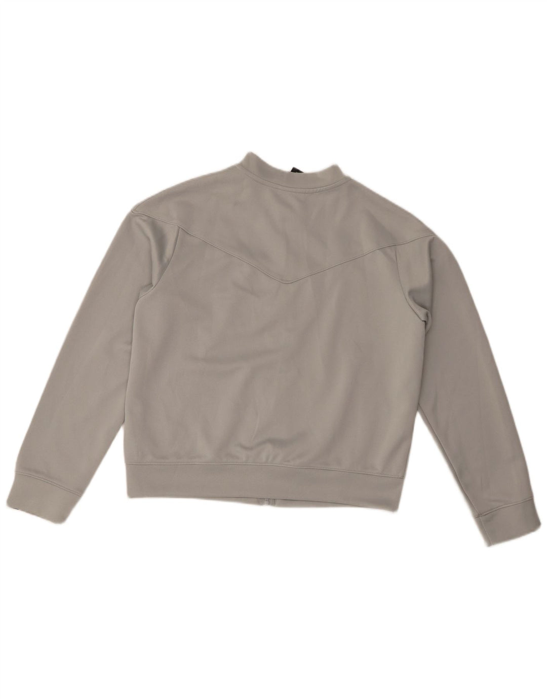 NIKE Mädchen-Trainingsanzugoberteil mit lockerer Passform, 13–14 Jahre, XL, Grau, Farbblock