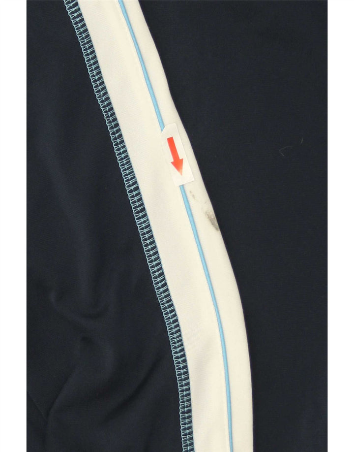 Champion-Trainingsanzug-Oberteil für Jungen, 9–10 Jahre, mittleres Marineblau, Farbblock