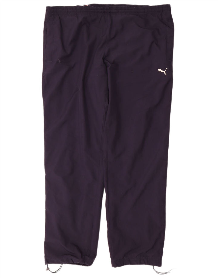 Puma Herren-Trainingshose, Jogginghose, Größe L, Marineblau