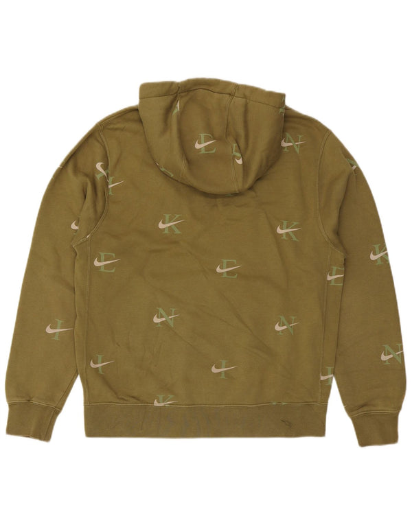 Nike Herren-Kapuzenpullover mit Grafik, mittlere Khaki-Baumwolle
