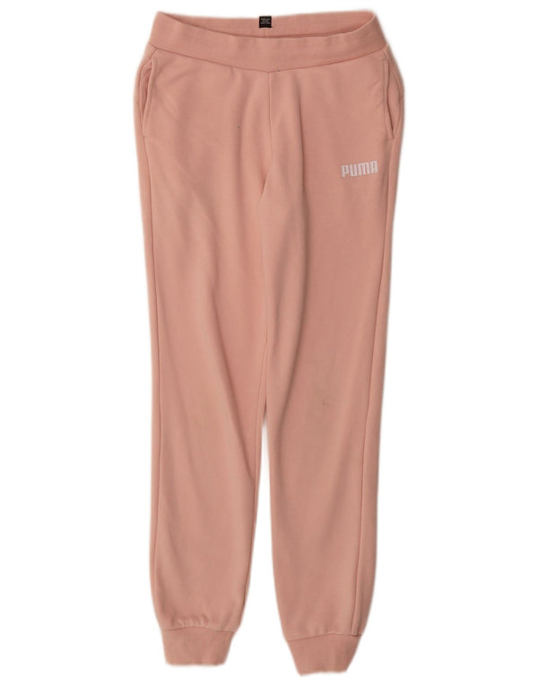 Puma Mädchen-Trainingshose, Jogginghose, 11–12 Jahre, rosa Baumwolle