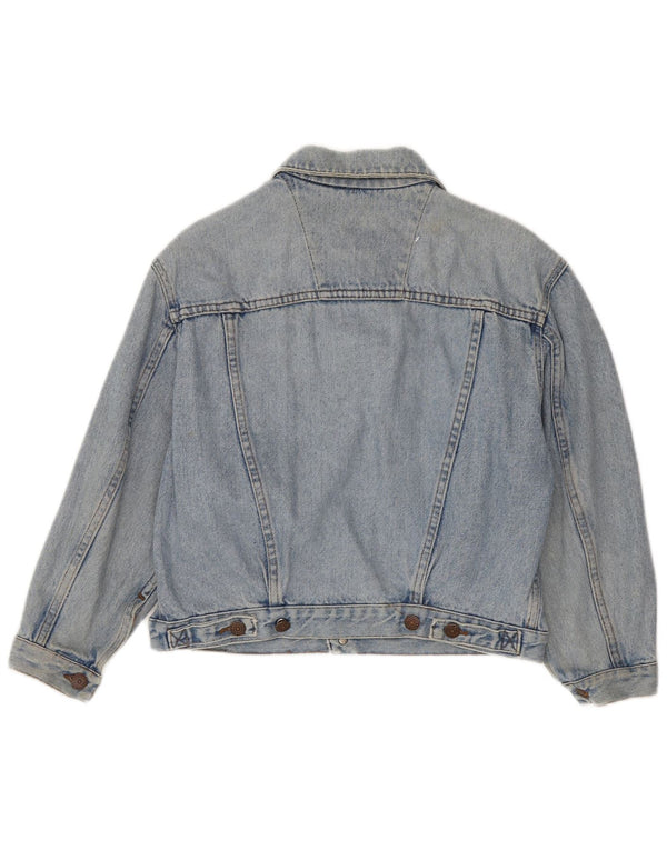 Uniform-Jeansjacke für Jungen, 7–8 Jahre, blaue Baumwolle
