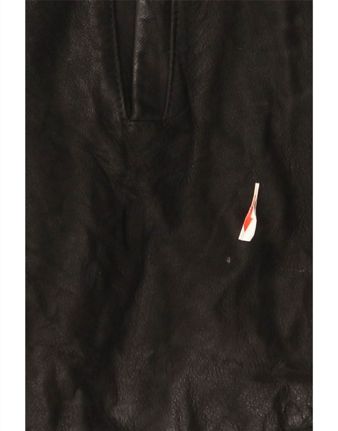 Desi Herren Zweireihige Lederjacke UK 42 XL Schwarzes Leder