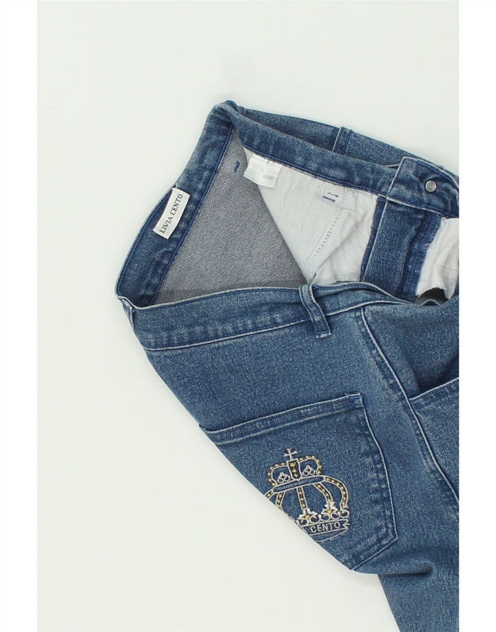 VINTAGE Womens Straight Jeans W29 L26  Blue Cotton Vintage Vintage and Second-Hand Vintage from Messina Hembry 