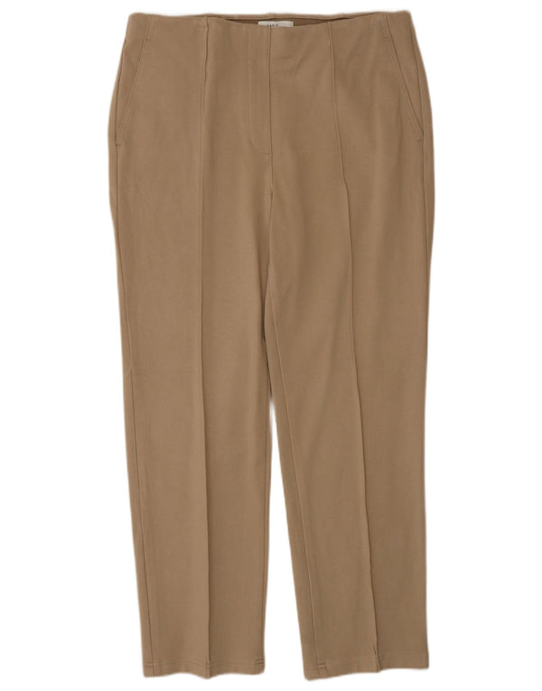 Gerade Chino-Hose für Damen von Marks & Spencer, Gr. 44, Größe L W32 L27, Beige