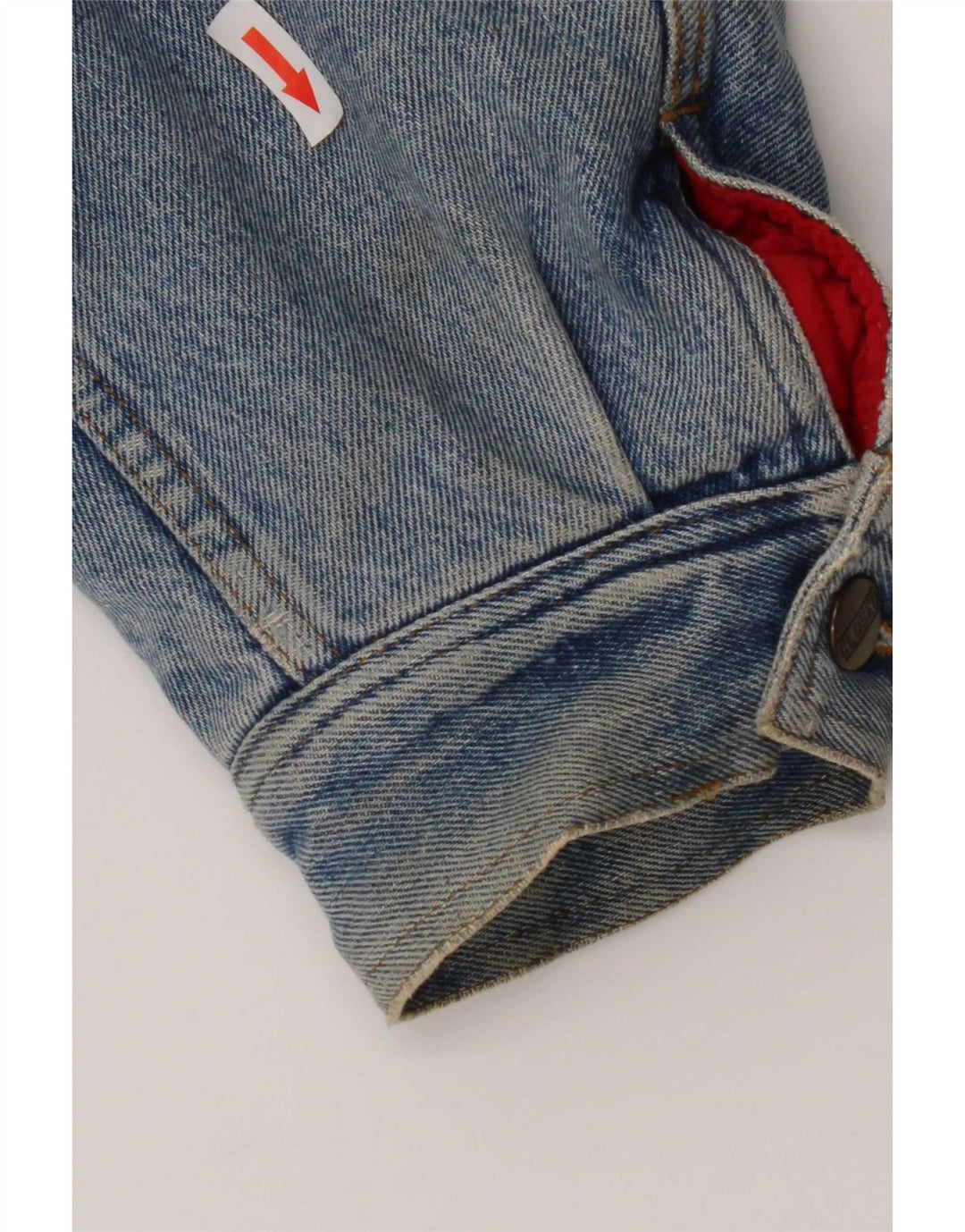 Closed Herren Jeansjacke IT 50 Large Blau Baumwolle