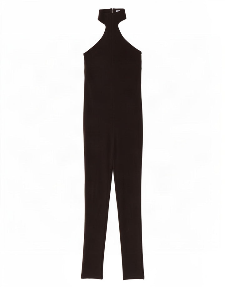 Ärmelloser Damen-Jumpsuit von Zara, Gr. 12, mittelschwarz