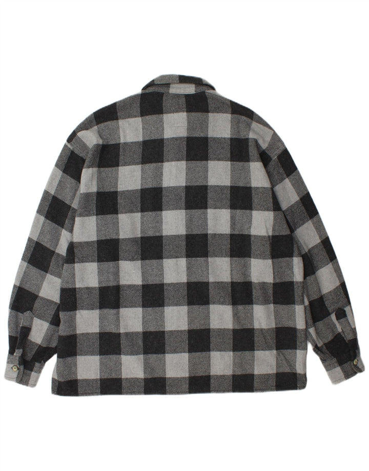 Rifle Herren Lumberjack Flanellhemd 2XL Grau Gingham
