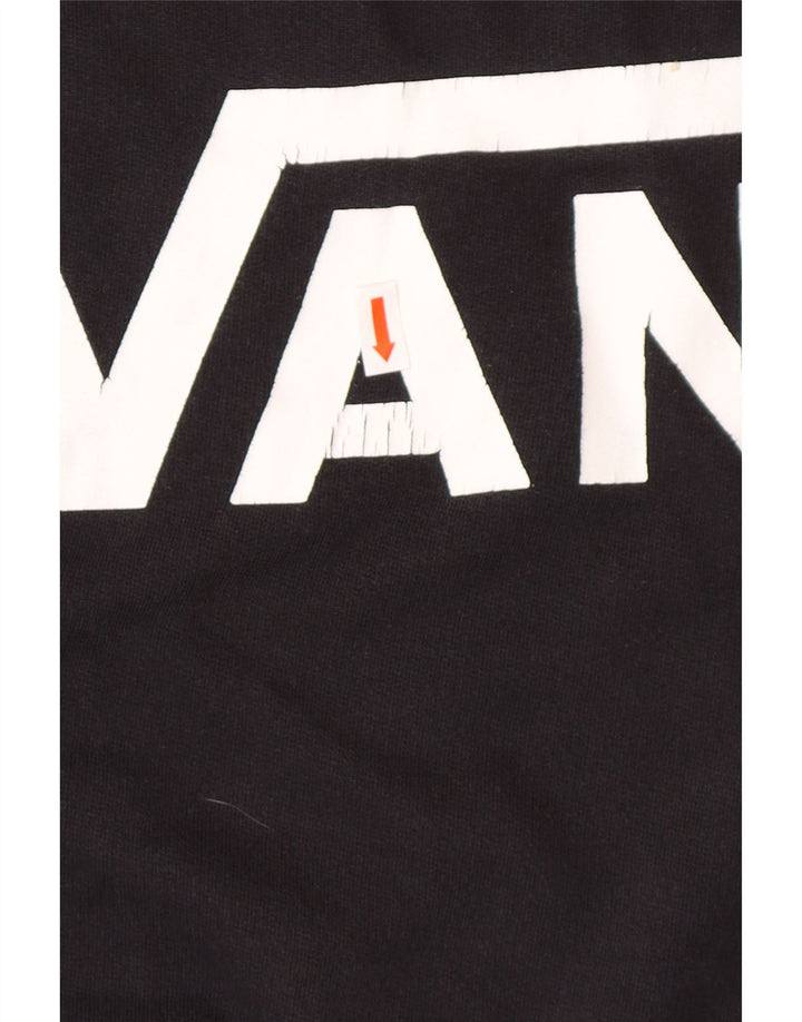 VANS Herren-Sweatshirt mit Grafik, Größe L, Schwarz