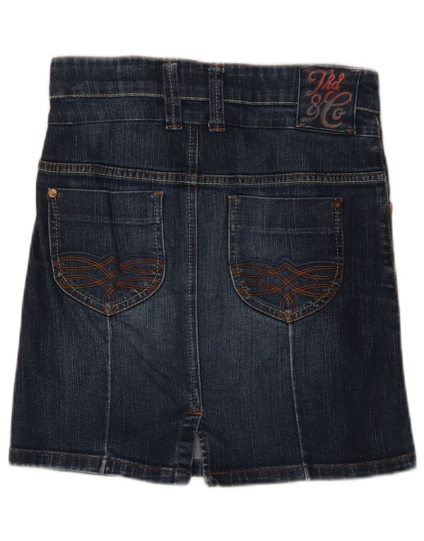 TOMMY HILFIGER Mädchen Jeansrock 13-14 Jahre W28 Blau