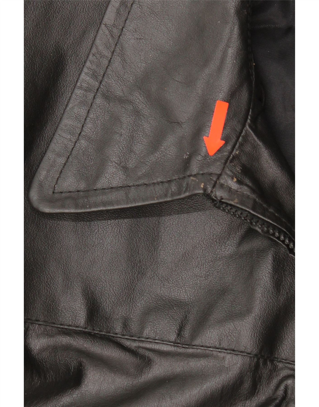 Piccini Herren Lederjacke IT 58 2XL Schwarzes Leder