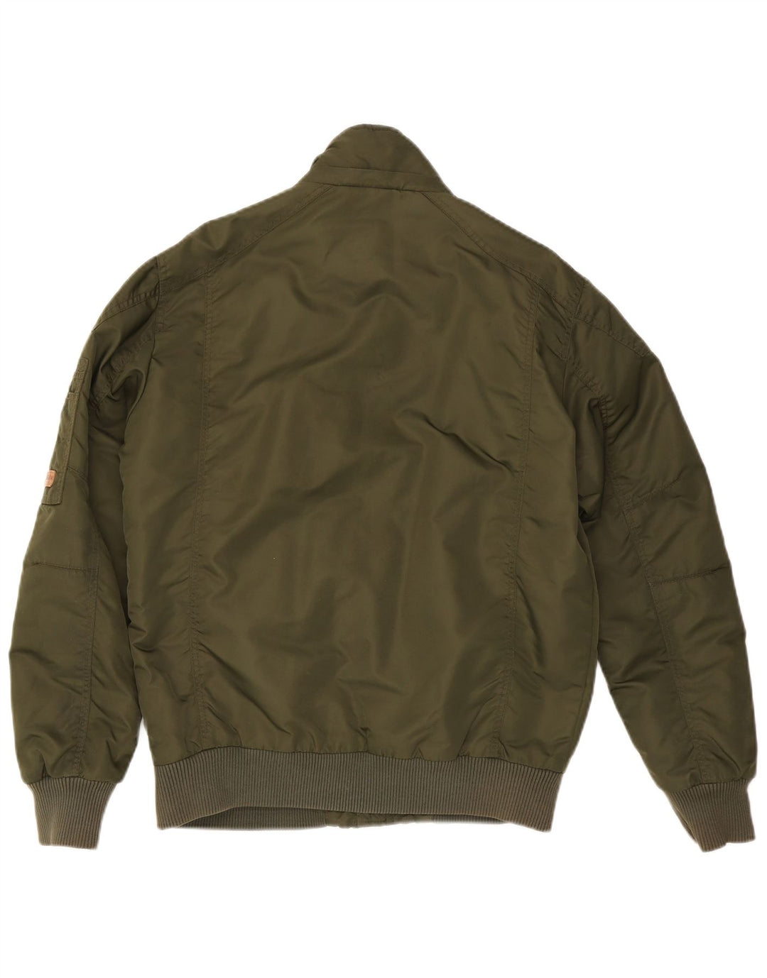 Jack & Jones Herren Bomberjacke UK 38 Medium Khaki Nylon