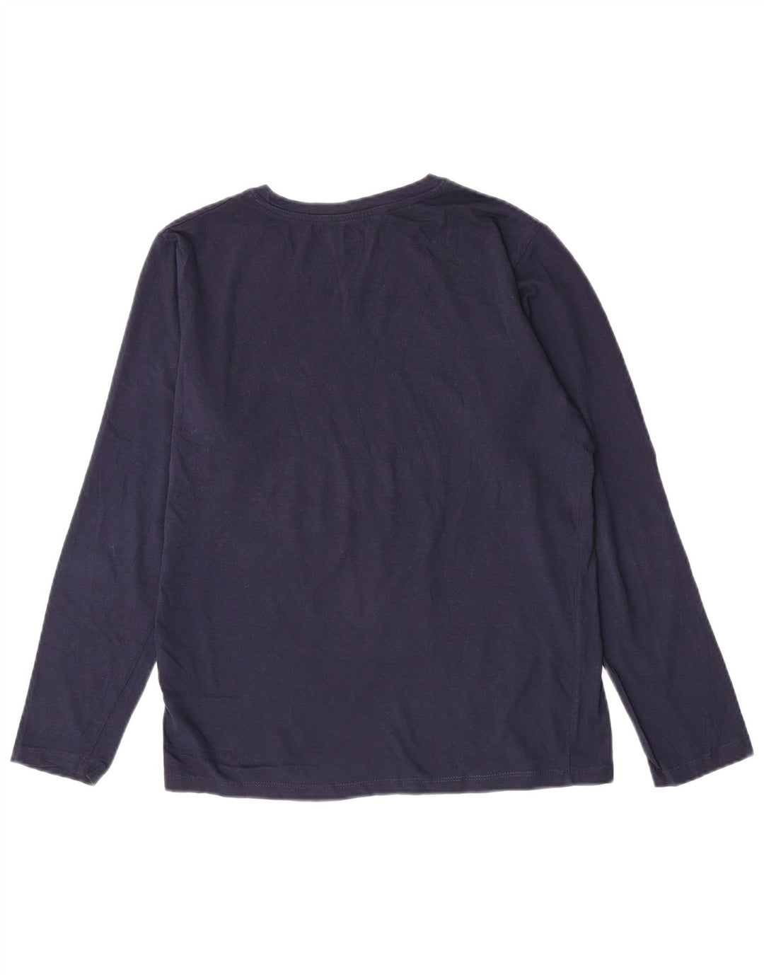 Jack & Jones Herren-Grafikoberteil, langärmelig, klein, marineblau, Baumwolle