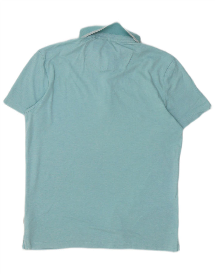 CALVIN KLEIN Herren Poloshirt Small Blau Baumwolle