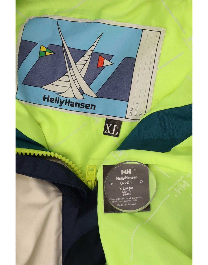 Helly Hansen Herren Windjacke IT 58/60 4XL Marineblau Farbblock