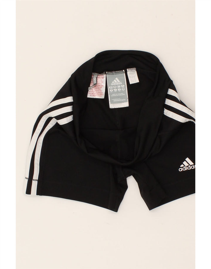ADIDAS Girls Climacool Sport Shorts 11-12 Years Black Polyester Vintage Adidas and Second-Hand Adidas from Messina Hembry 