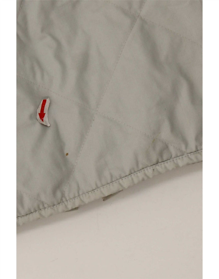Fila Steppjacke für Mädchen, 13–14 Jahre, graues Polyester