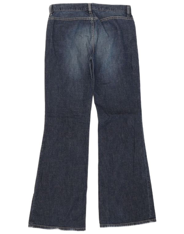 Diesel Damen Bootcut-Jeans W28 L32 Blaue Baumwolle