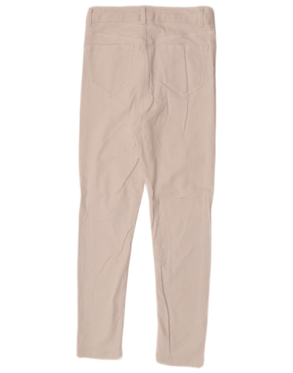 Marks & Spencer Damen Autograph Slim Jeans UK 8 Small W26 L26 Weiße Baumwolle