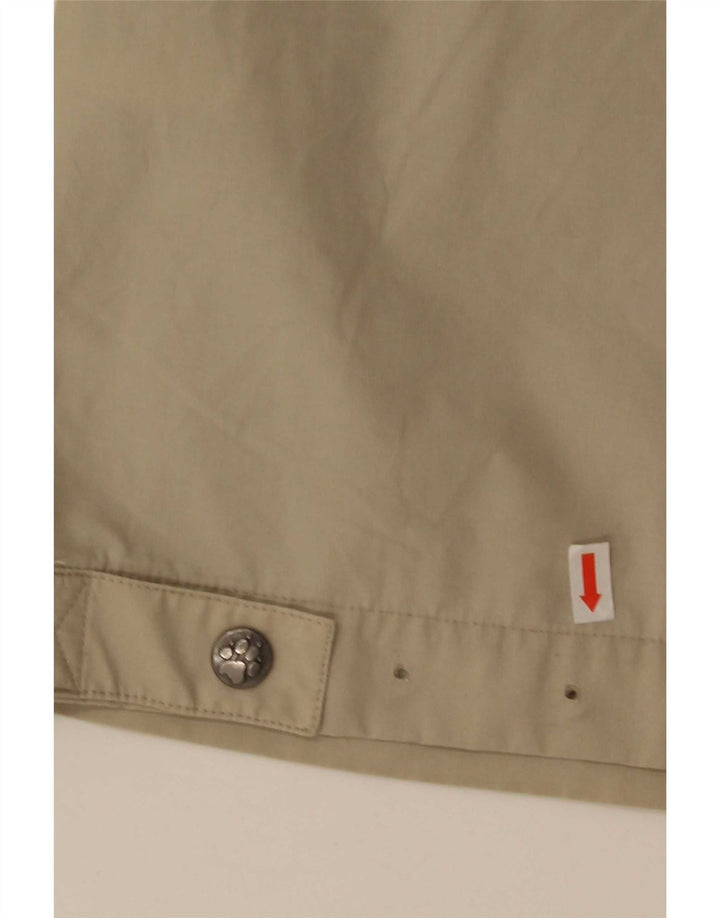Jack Wolfskin Herren Bomberjacke mit normaler Passform, UK 44/46 XL, Beige, Polyester