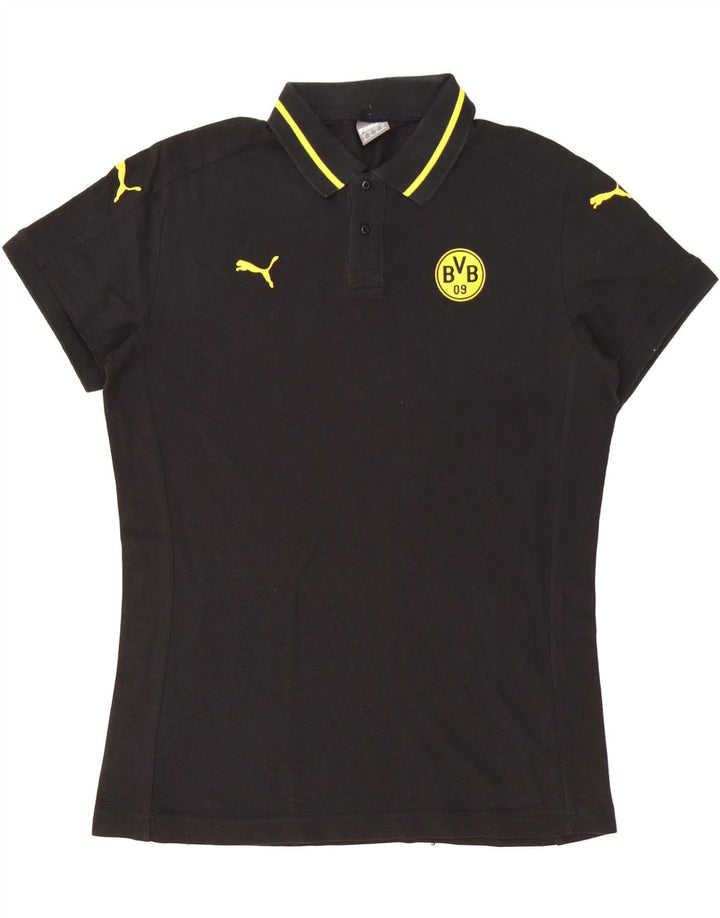 PUMA Mens Polo Shirt XL Black Vintage Puma and Second-Hand Puma from Messina Hembry 