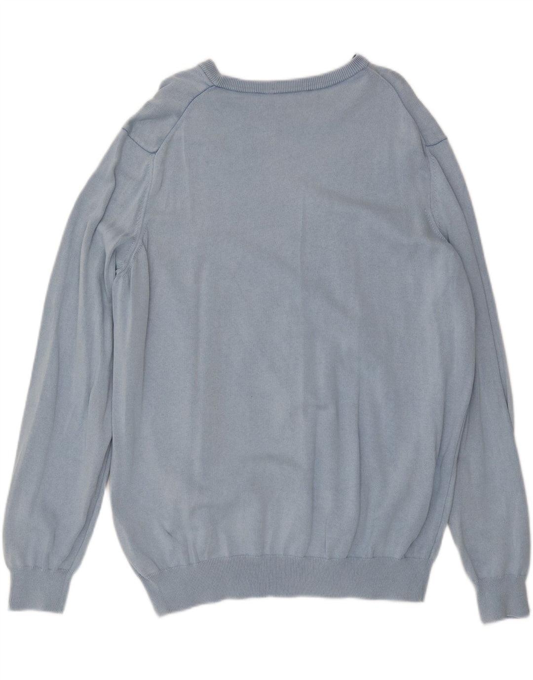 Timberland Herren-Pullover mit Rundhalsausschnitt, 2XL, blaue Baumwolle