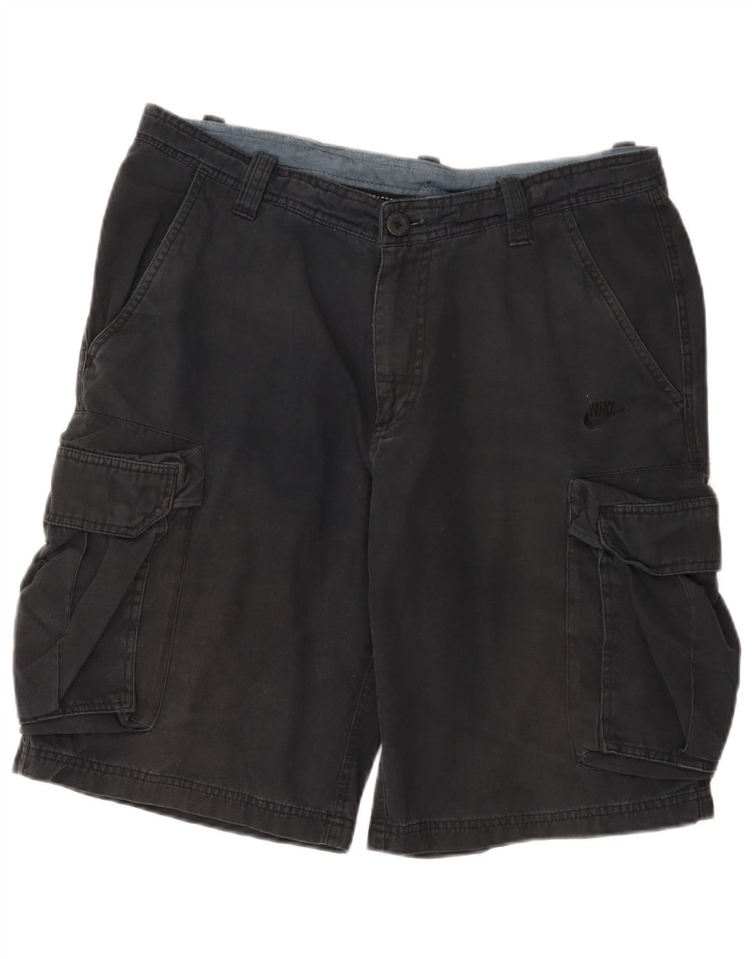 Nike Herren Cargo Shorts W34 Large Marineblau
