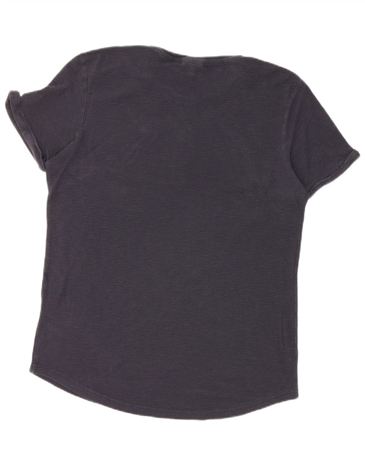 Joop Herren T-Shirt Top Large Marineblau Baumwolle