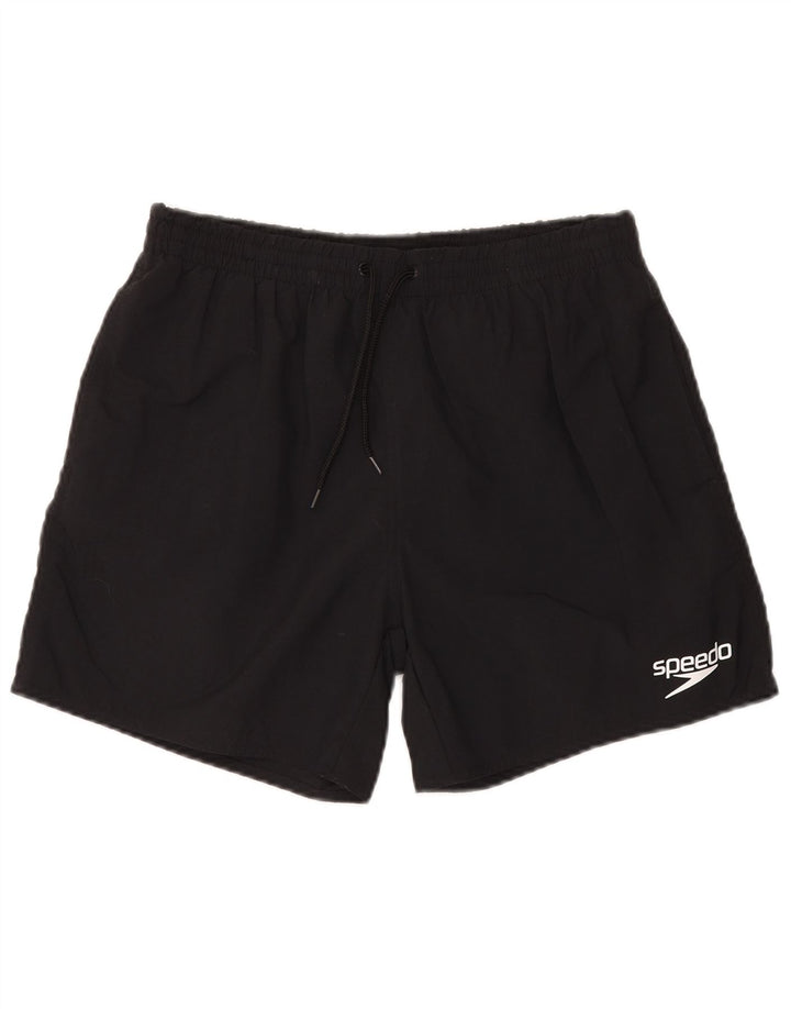 Speedo Herren Badeshorts Medium Schwarz Polyamid