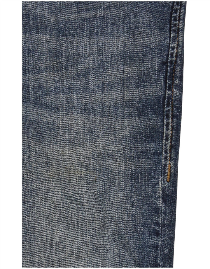 JACK & JONES Herren Slim Jeans W32 L32 Blaues Polyester