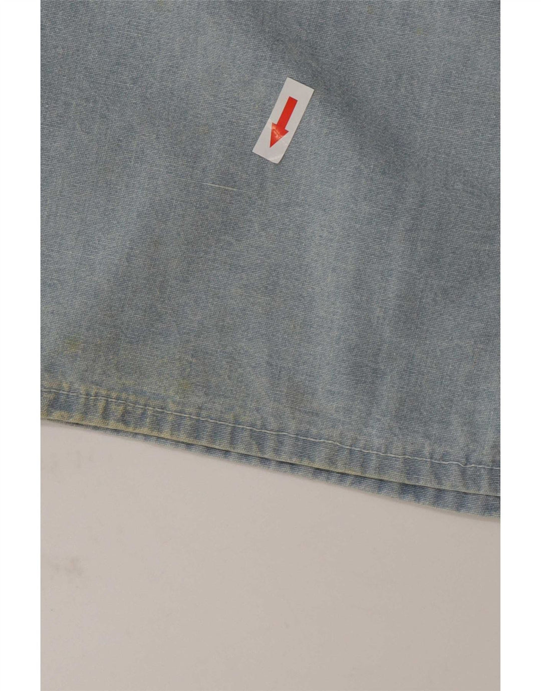 Fordocks Herren-Bermudashorts IT 46 Small W30 Blaue Patchwork-Baumwolle